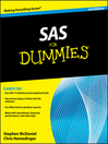 SAS For Dummies (eBook)